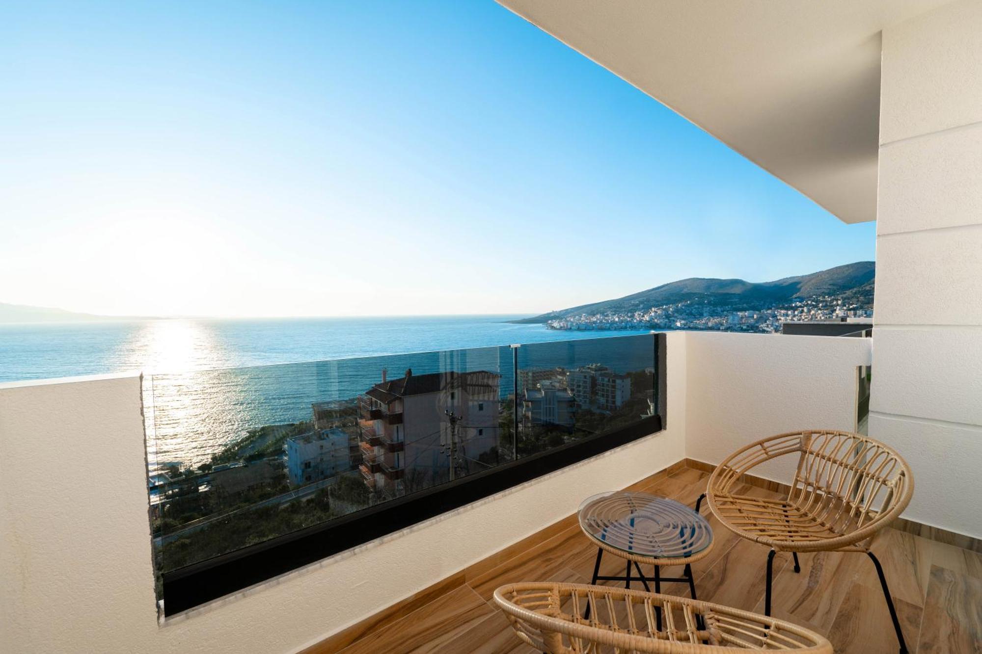 Vila Amare Saranda Szoba fotó